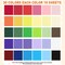8.5" x 11" Colored Cardstock Bulk – 300 Sheets, 30 Assorted Colors, 180 GSM Construction Paper for DIY Crafts, Kids School Supplies & Cricut Projects